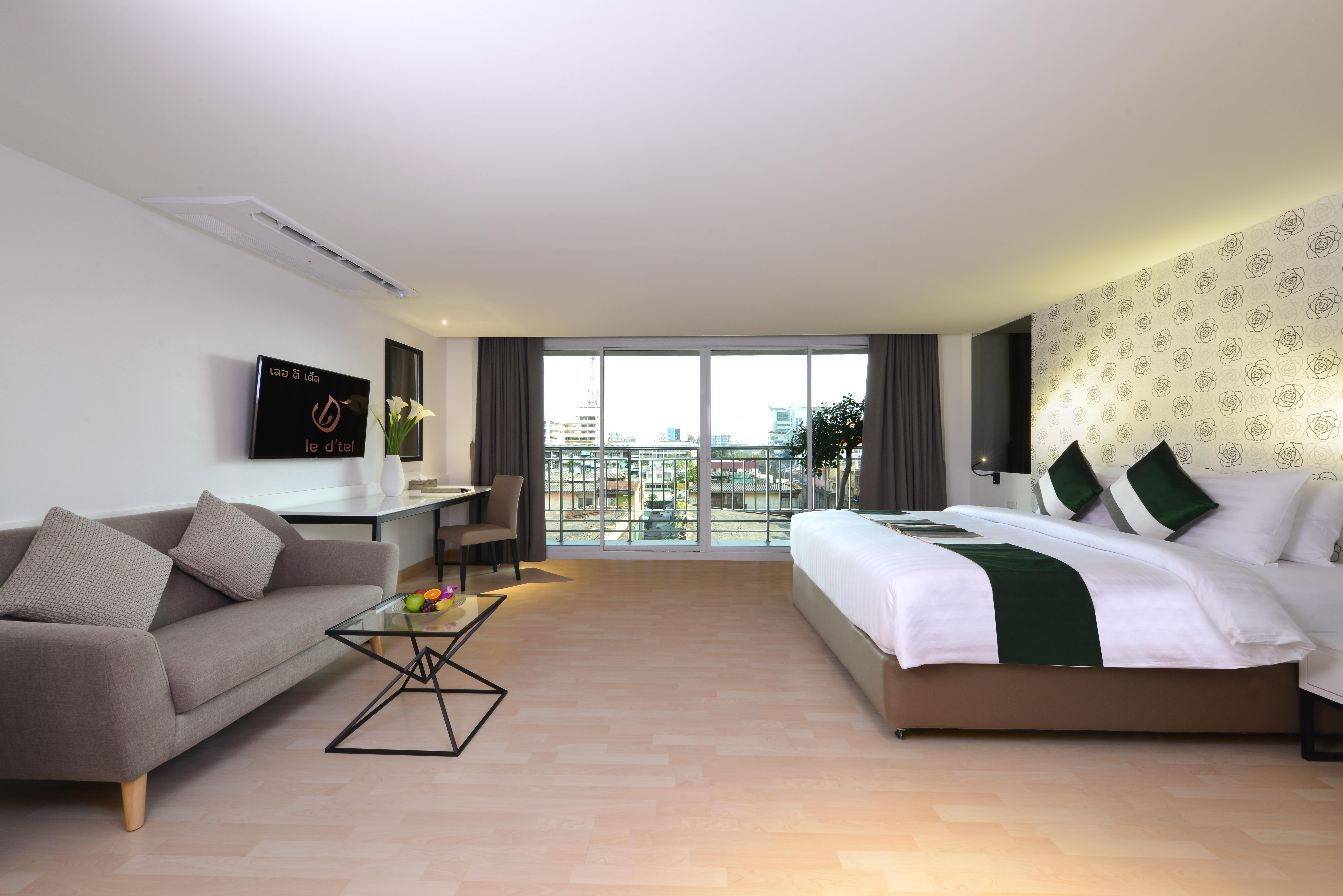 Le D'Tel Bangkok Hotel Екстериор снимка Deluxe Room